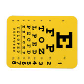 科学はクール:レトロ眼科眼科 マグネット (横)