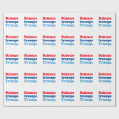 科学はトランプを切り札にする ラッピングペーパー (フラット)