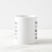 科学はマーケティング皮肉である コーヒーマグカップ (中央)