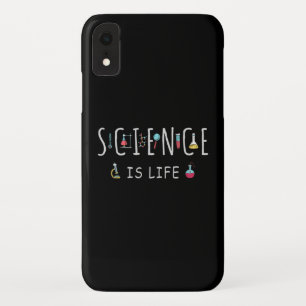 科学は人生 iPhone XRケース