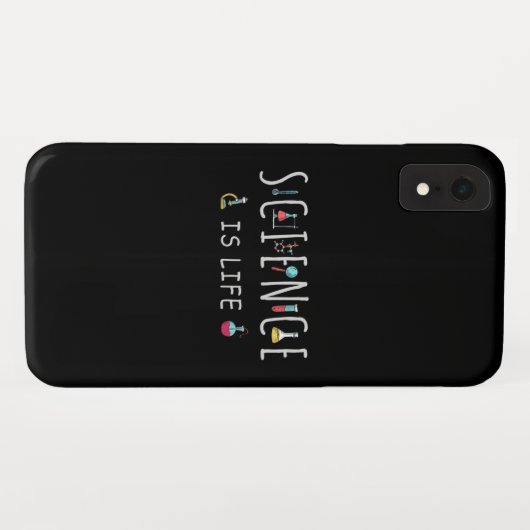 科学は人生 Case-Mate iPhoneケース (裏面(横))