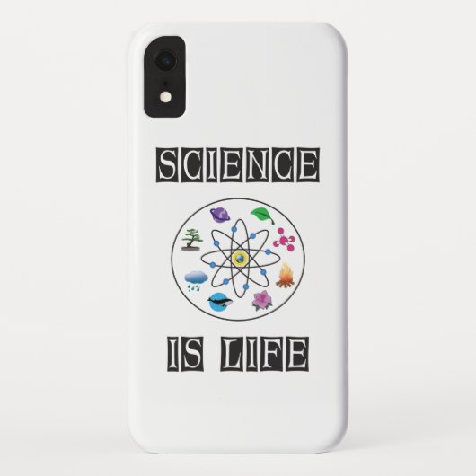 科学は人生 Case-Mate iPhoneケース (裏面)