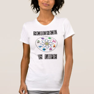 科学は人生 Tシャツ