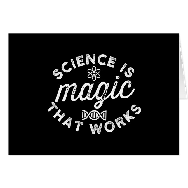 科学は働く魔法 (正面横)