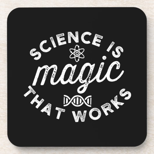 科学は働く魔法 コースター (正面)