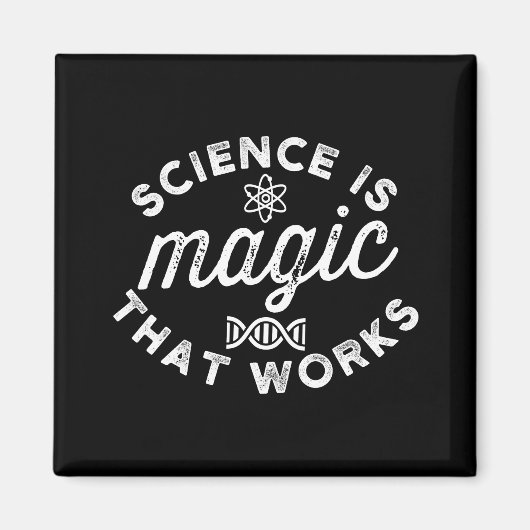 科学は働く魔法 マグネット (正面)