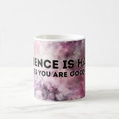 科学は堅いです コーヒーマグカップ (中央)