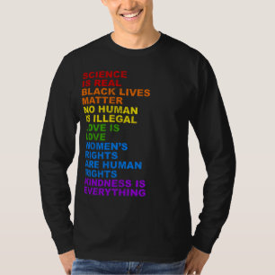 科学は実在動揺して Tシャツ