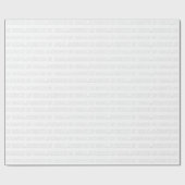 科学は実在概モダン要タイポグラフィ白 ラッピングペーパー (フラット)