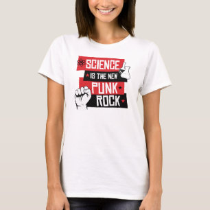 科学は新しいパンクのロック抵抗します- -親Scieです Tシャツ