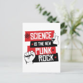 科学は新しいパンクロックだ ポストカード (スタンド正面)
