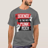 科学は新しいパンクロックだ Tシャツ (正面)