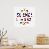 科学は最高の ポスター (キッチン)