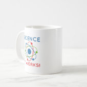 科学は機能する！ コーヒーマグカップ (正面左)