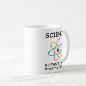 科学は気にお前の物信じ質 コーヒーマグカップ (正面右)