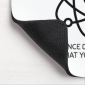 科学は気にお前の物信じ質 マウスパッド (コーナー)