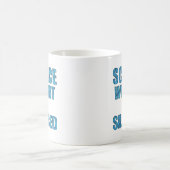 科学は沈黙を許さない コーヒーマグカップ (中央)