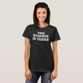 科学は澄ん Tシャツ (正面フル)