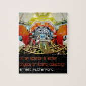 科学は物理学か切手の収集 ジグソーパズル (縦)