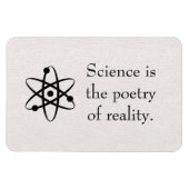 科学は現実の磁石の詩 マグネット (横)