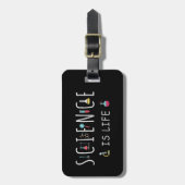 科学は生命なり ラゲッジタグ (正面縦)