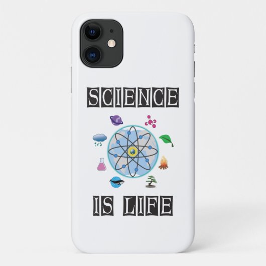 科学は生命なり Case-Mate iPhoneケース (裏面)