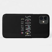科学は生命なり Case-Mate iPhoneケース (裏面(横))