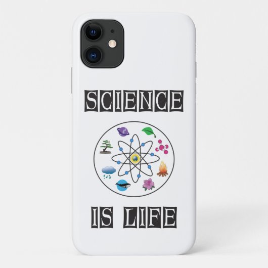 科学は生命なり Case-Mate iPhoneケース (裏面)