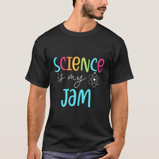 科学は私のジャムサイエンス先生評価 Tシャツ (正面)