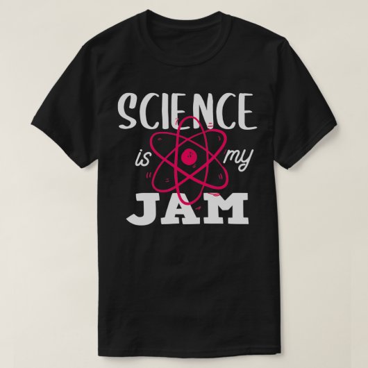科学は私のジャム先生感謝引用文A Tシャツ (デザイン正面)