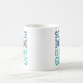 科学は私の遺伝子にある コーヒーマグカップ (中央)