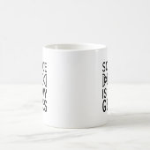科学は私の遺伝子にある コーヒーマグカップ (中央)
