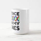 科学は私の遺伝子にある モーフィングマグカップ (中央)