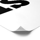 科学は私の遺伝子にある(DNA複製) ポスター (角)