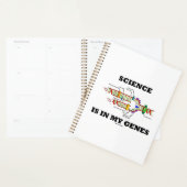 科学は私の遺伝子のDNA複製に含まれる プランナー手帳 (ディスプレー)