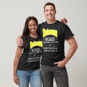 科学は科学を構成するより物の方が良い Tシャツ (ユニセックス)