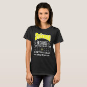 科学は科学を構成するより物の方が良い Tシャツ (正面フル)