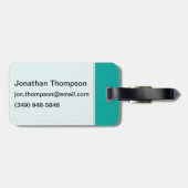 科学は素晴らし ラゲッジタグ (裏面横)