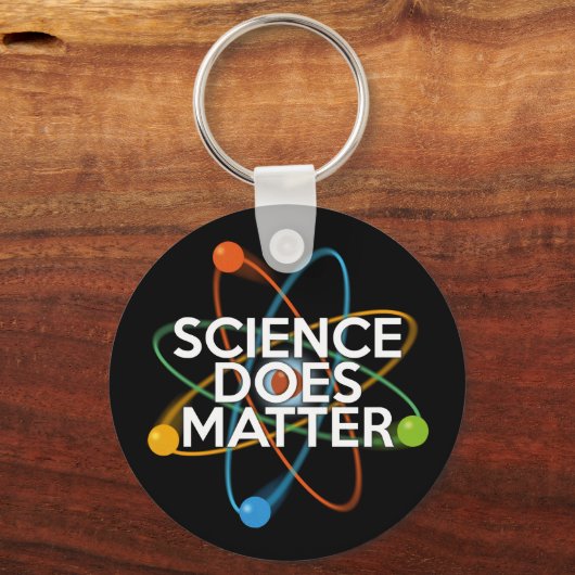 科学は重要だ キーホルダー (正面)