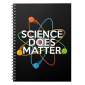 科学は重要だ ノートブック (正面)
