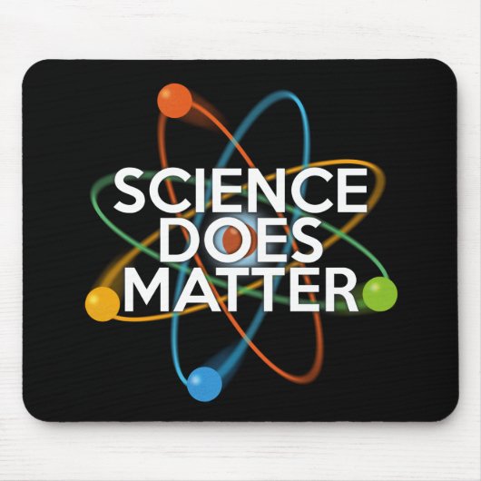 科学は重要だ マウスパッド (正面)
