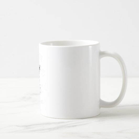科学は魔法だがラ実在マ・ユニコーン コーヒーマグカップ (右)