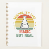 科学は魔法だ実在が プランナー手帳 (正面)