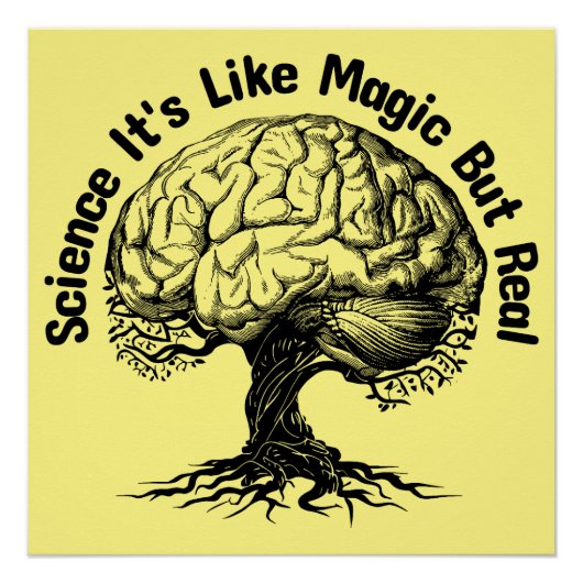科学は魔法だ実在が ポスター (正面)