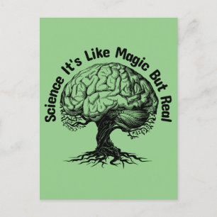 科学は魔法だ実在が ポストカード