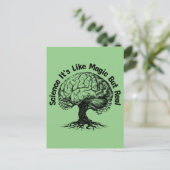 科学は魔法だ実在が ポストカード (スタンド正面)