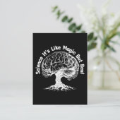 科学は魔法だ実在が ポストカード (スタンド正面)