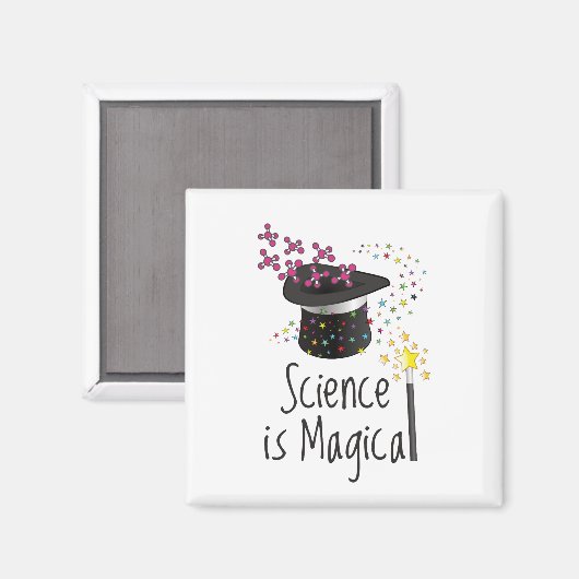 科学は魔法だ マグネット (正面/裏面)