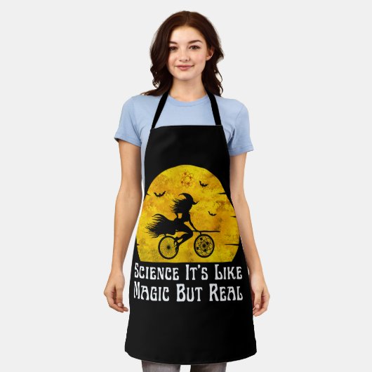 科学は魔法みたいにリアル エプロン (着用した状態)