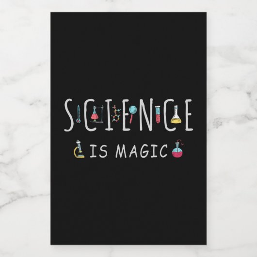 科学は魔法 フードラベル (シングルラベル)